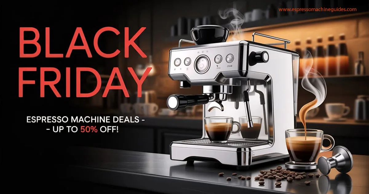 Black Friday Espresso Machine Deals