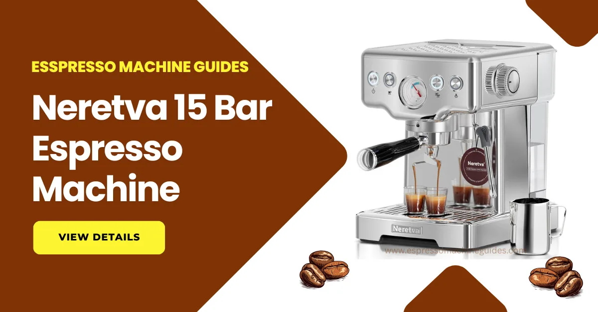 Neretva 15 Bar Espresso Machine PE3690SU