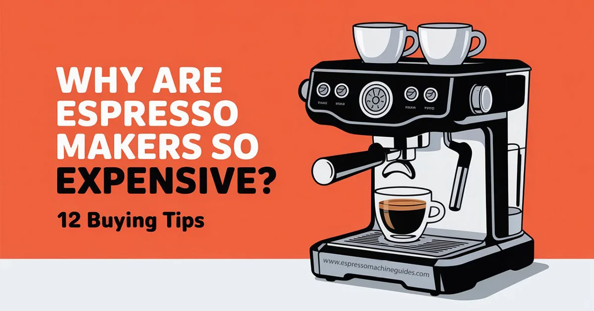 Why Are Espresso Makers So Expensive? 12 Reasons & Buying Tips