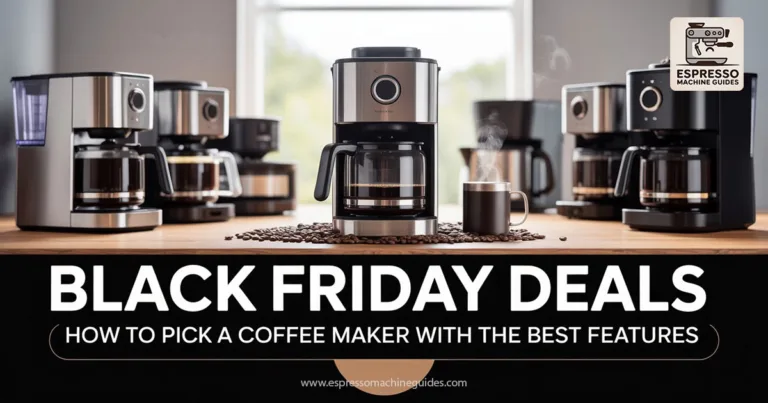How to Pick a Coffee Maker with the Best Features on Black Friday