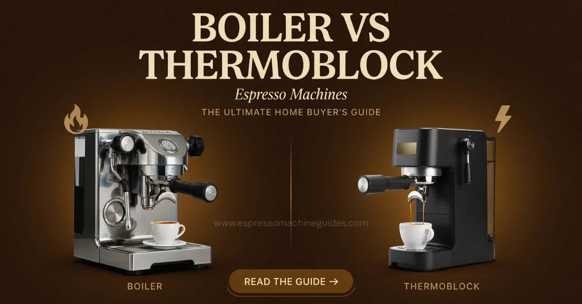Boiler vs Thermoblock Espresso Machines The Ultimate Home Buyers Guide